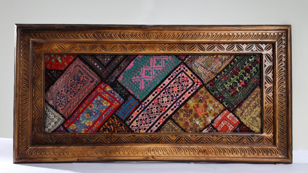 Swat Handwork Antique Wood Frame 4x2